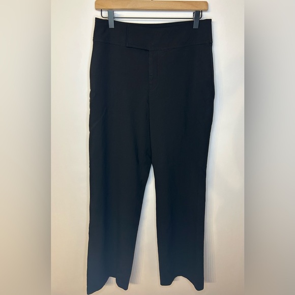 Banana Republic Pants - Banana Republic Camden Fit Fully-Lined Black Wool Blend Dress Pants, Sz 8